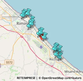 Mappa Viale Vienna, 47924 Rimini RN, Italia (3.45214)