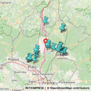 Mappa Aglio Est, 50031 Barberino di Mugello FI, Italia (12.841)