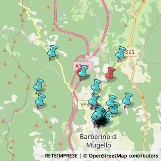 Mappa Aglio Est, 50031 Barberino di Mugello FI, Italia (2.33724)