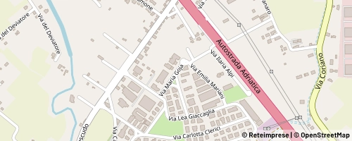 Mappa Rimini