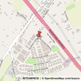 Mappa Via Maria Goja, 3, 47924 Rimini, Rimini (Emilia Romagna)
