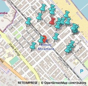 Mappa Rimini Miramare, 47924 Rimini RN, Italia (0.2605)