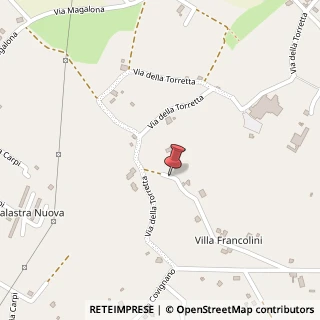 Mappa Via Monterotondo,  4, 47900 Rimini, Rimini (Emilia Romagna)