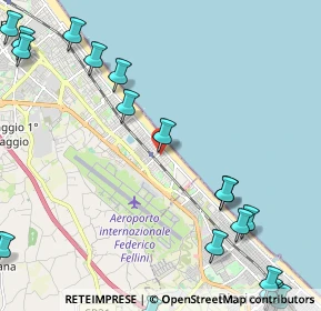 Mappa Viale Giacinto Martinelli, 47924 Rimini RN, Italia (3.4)