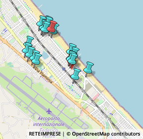 Mappa Viale Giacinto Martinelli, 47924 Rimini RN, Italia (0.874)