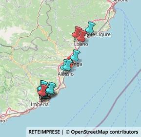 Mappa SS 1, 17021 Alassio SV (14.95118)