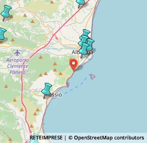 Mappa SS 1, 17021 Alassio SV (5.43364)