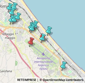 Mappa Viale Stoccolma, 47924 Rimini RN, Italia (2.31929)