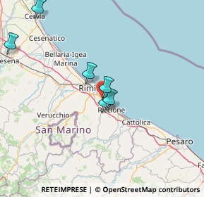 Mappa Viale Stoccolma, 47924 Rimini RN, Italia (34.12286)