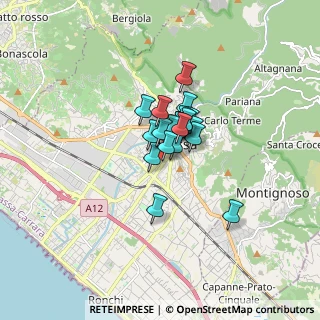 Mappa Via Alessandro Volta, 54100 Massa MS, Italia (0.8715)