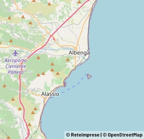 Mappa 17021 Albenga SV, Italia (3.1805)