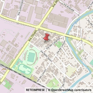 Mappa Via del Cesarino, 38, 54100 Massa, Massa-Carrara (Toscana)