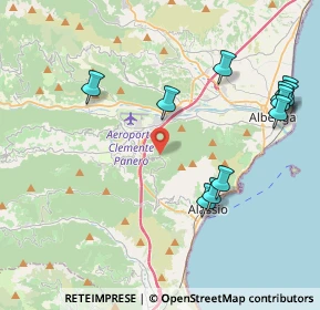 Mappa SP 55, 17021 Alassio SV, Italia (4.74727)