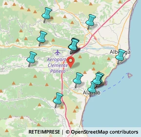 Mappa SP 55, 17021 Alassio SV, Italia (3.54267)