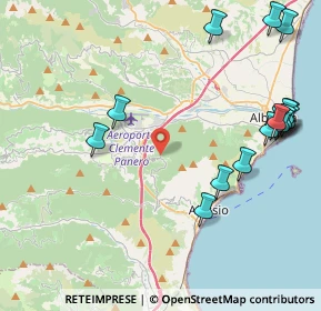 Mappa SP 55, 17021 Alassio SV, Italia (5.35938)