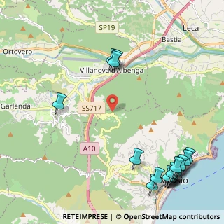 Mappa SP 55, 17021 Alassio SV, Italia (3.196)