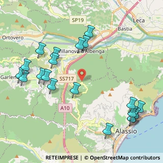 Mappa SP 55, 17021 Alassio SV, Italia (2.6355)