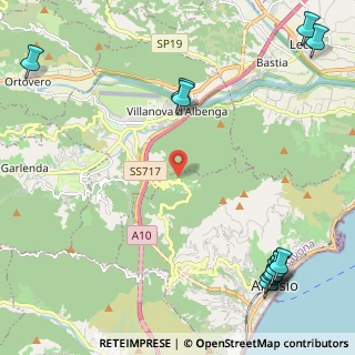 Mappa SP 55, 17021 Alassio SV, Italia (3.4725)