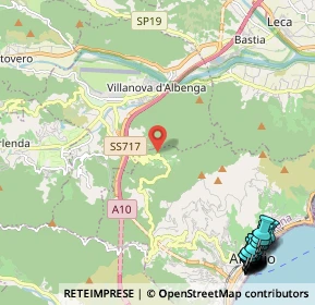 Mappa SP 55, 17021 Alassio SV, Italia (3.719)