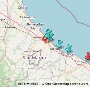 Mappa Via del Cerreto, 47923 Rimini RN, Italia (37.00846)