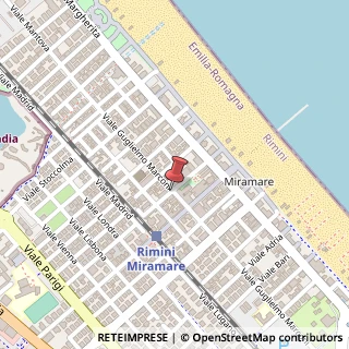Mappa Via masi don 11, 47900 Rimini, Rimini (Emilia Romagna)