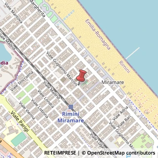 Mappa Via Don Masi, 14, 47924 Rimini, Rimini (Emilia Romagna)