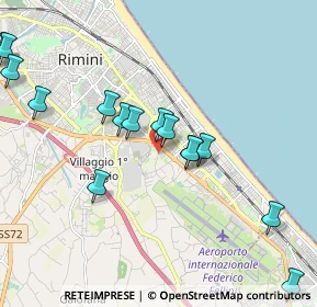 Mappa Via Palmiri, 47924 Rimini RN, Italia (2.22867)