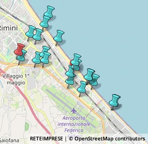 Mappa Viale Regina Margherita, 47924 Rivazzurra RN, Italia (1.8475)