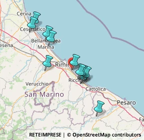 Mappa Viale Regina Margherita, 47924 Rivazzurra RN, Italia (12.4775)