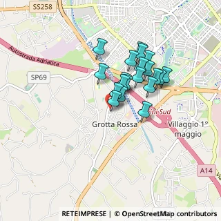 Mappa Via del Camoscio, 47923 Rimini RN, Italia (0.685)