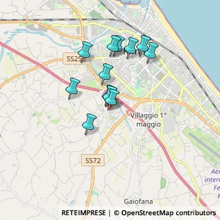 Mappa Via del Camoscio, 47923 Rimini RN, Italia (1.4875)