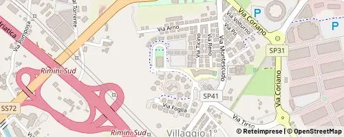 Mappa Rimini