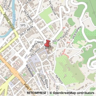 Mappa Via Pier Alessandro Guglielmi,  1, 54100 Massa, Massa-Carrara (Toscana)