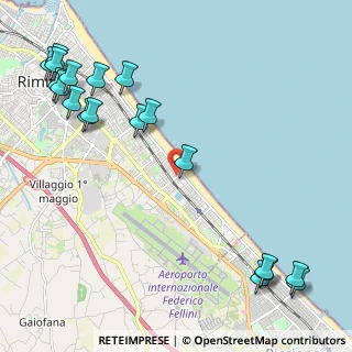 Mappa Viale Catania, 47924 Rimini RN, Italia (3.03263)