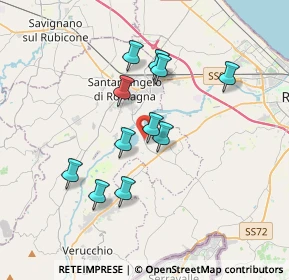 Mappa Strada Provinciale Traversa Marecchia, 47822 Santarcangelo di Romagna RN, Italia (3.12727)