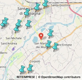Mappa Strada Provinciale Traversa Marecchia, 47822 Santarcangelo di Romagna RN, Italia (2.59538)