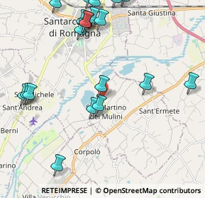 Mappa Strada Provinciale Traversa Marecchia, 47822 Santarcangelo di Romagna RN, Italia (2.663)