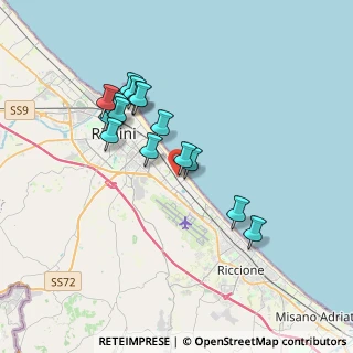 Mappa Viale delle Colonie, 47900 Rimini RN, Italia (3.28533)