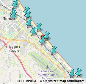 Mappa Viale delle Colonie, 47900 Rimini RN, Italia (2.54714)
