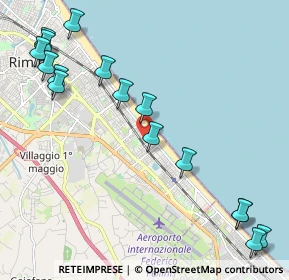 Mappa Viale delle Colonie, 47900 Rimini RN, Italia (2.75813)