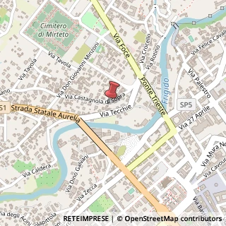 Mappa Via Castagnola di Sopra, 99, 54100 Massa, Massa-Carrara (Toscana)