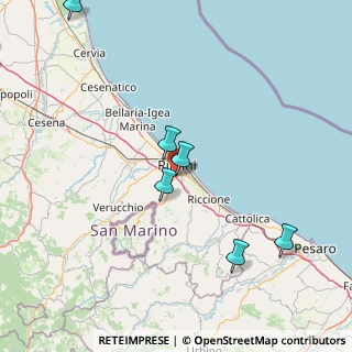 Mappa Via al Torrente, 47923 Rimini RN, Italia (52.68786)