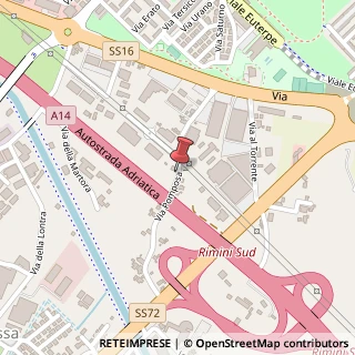 Mappa Via Pomposa, 43, 47924 Rimini, Rimini (Emilia Romagna)
