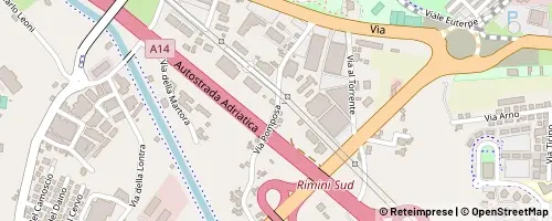 Mappa Rimini