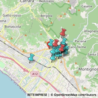 Mappa SS 1 Via Aurelia, 54100 Massa MS, Italia (1.09947)