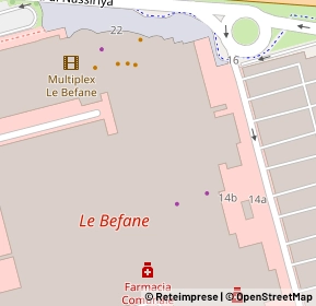 Mappa LE BEFANE SHOPPING CENTRE, 47900 Rimini RN, Italia (0)