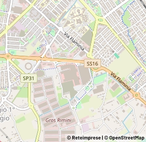 Mappa SS Emilia, 47900 Rimini RN, Italia (0.277)