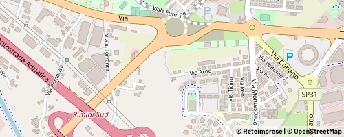 Mappa Rimini