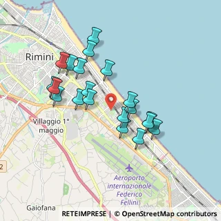 Mappa Via Severino Boezio, 47923 Rimini RN, Italia (1.6825)