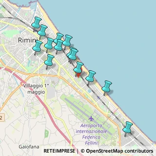 Mappa Via Severino Boezio, 47923 Rimini RN, Italia (1.98)